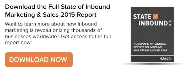Leads and Conversion: Top Inbound Marketing Priorities 2 Download the Full State of Inbound Marketing & Sales 2015 Report