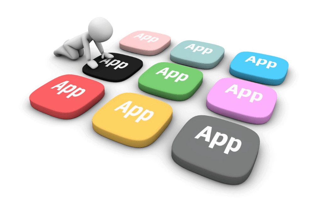 How to Plan a Winning Digital Marketing Campaign in 2019 4 a large number of social media icons are arranged on a blue background