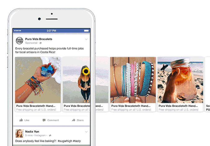 Top 5 Creative Facebook Carousel Ad Examples 1 Top 5 Creative Facebook Carousel Ad Examples 1