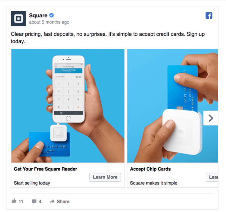 Top 5 Creative Facebook Carousel Ad Examples 3 Top 5 Creative Facebook Carousel Ad Examples 3