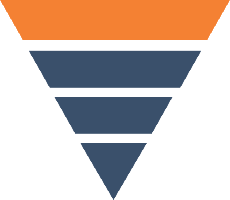 a cloud with a blue and orange cloud