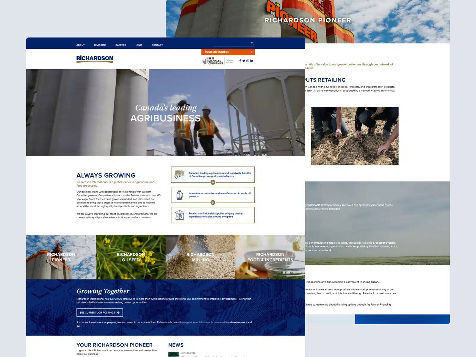 Home 14 Featured image for “Richardson International”